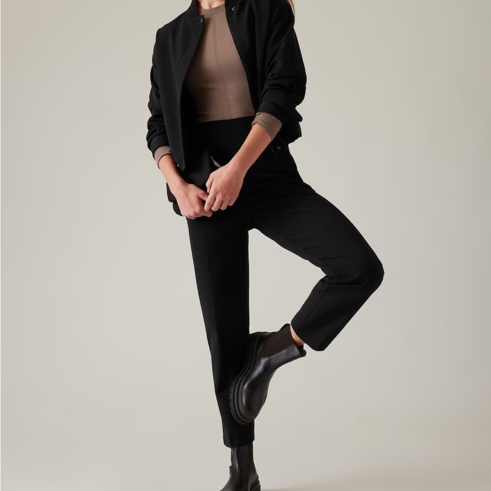 Athleta Women’s Endless Highrise Pant Black Size 2 NWOT